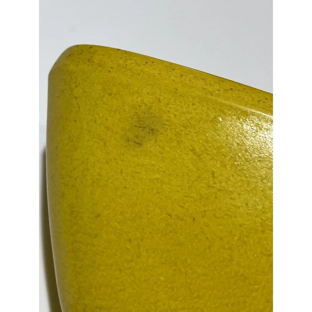 MCM‎ Olive Boat Tray Melamine Melmac Yellow Set of 3